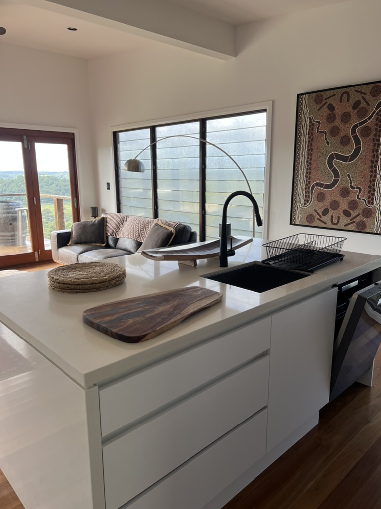 Kitchen and Living Area
